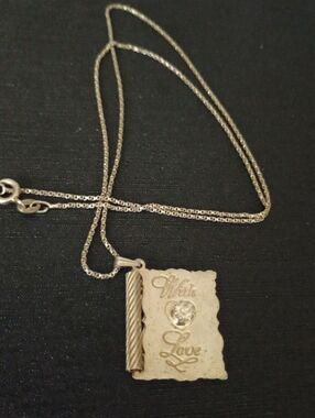 With Love Pendant Necklace in Sterling Silver Italy